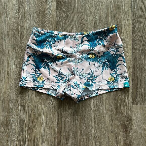 Wodbottom 2.5" Shorties Light Pink Floral Print Size Small - Picture 1 of 4